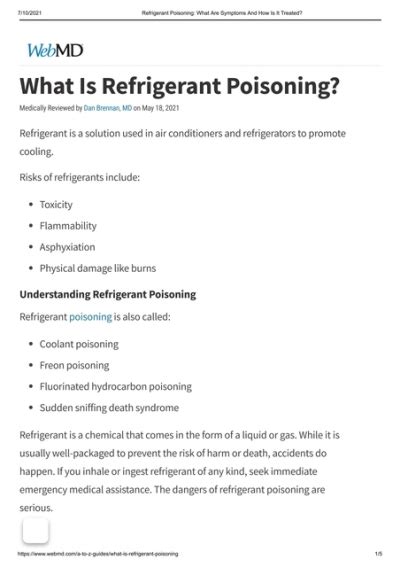 freon poison symptoms|Refrigerant Poisoning: Unmasking The Hidden。